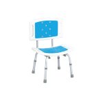 Chaise de douche avec dossier